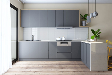 Tủ Bếp Nhựa Picomat Cánh Acrylic