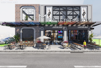 Thiết kế nội thất quán cafe