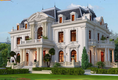 Thiết kế nội thất dinh biệt thự