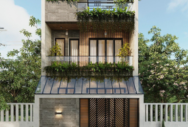 Thiết kế nội thất nhà phố hiện đại